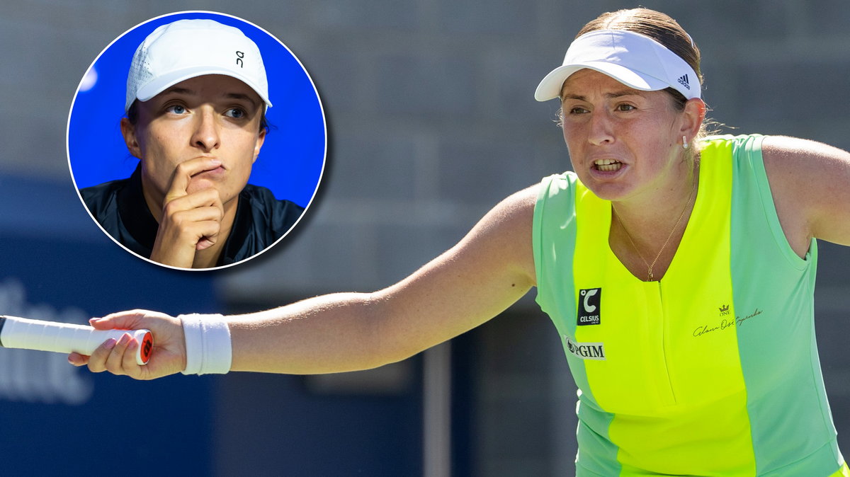 Iga Świątek i Jelena Ostapenko