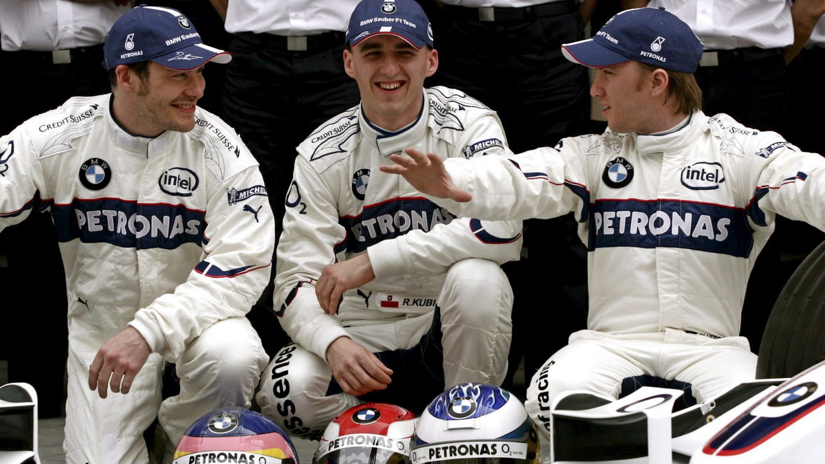 Robert Kubica, Jacques Villeneuve i Nick Heidfel