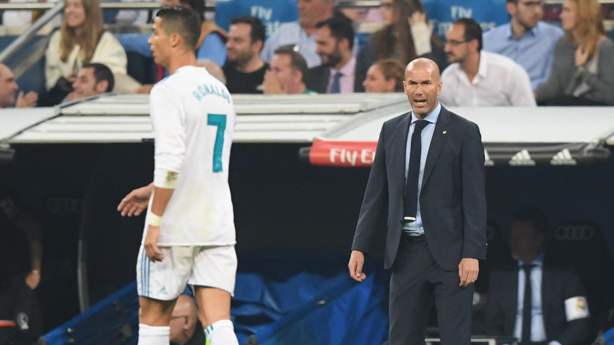 Zidane z uznaniem o bramce Cristiano Ronaldo