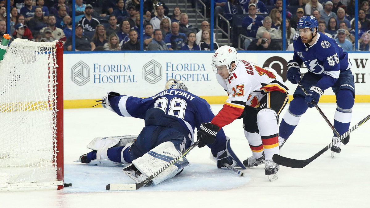 NHL: Calgary Flames at Tampa Bay Lightning