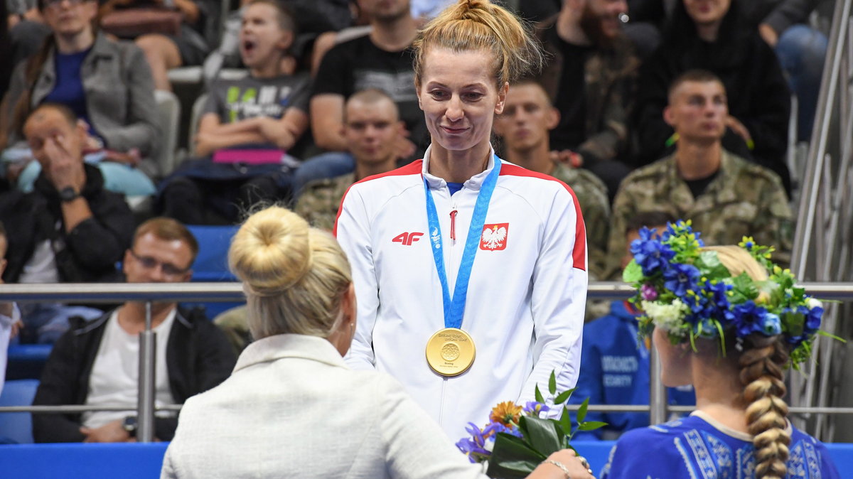 Karolina Łukasik-Koszewska ze złotym medalem IE