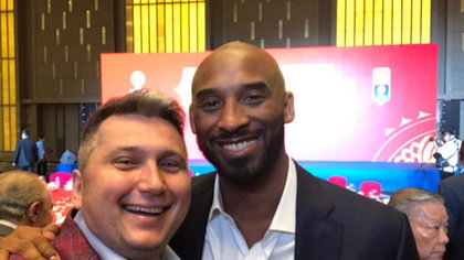 Radosław Piesiewicz i Kobe Bryant