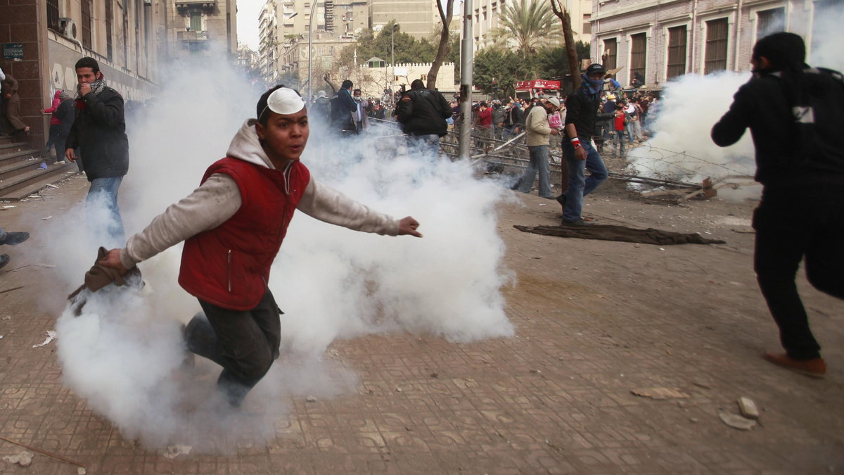 Zamieszki w Kairze, fot. Reuters