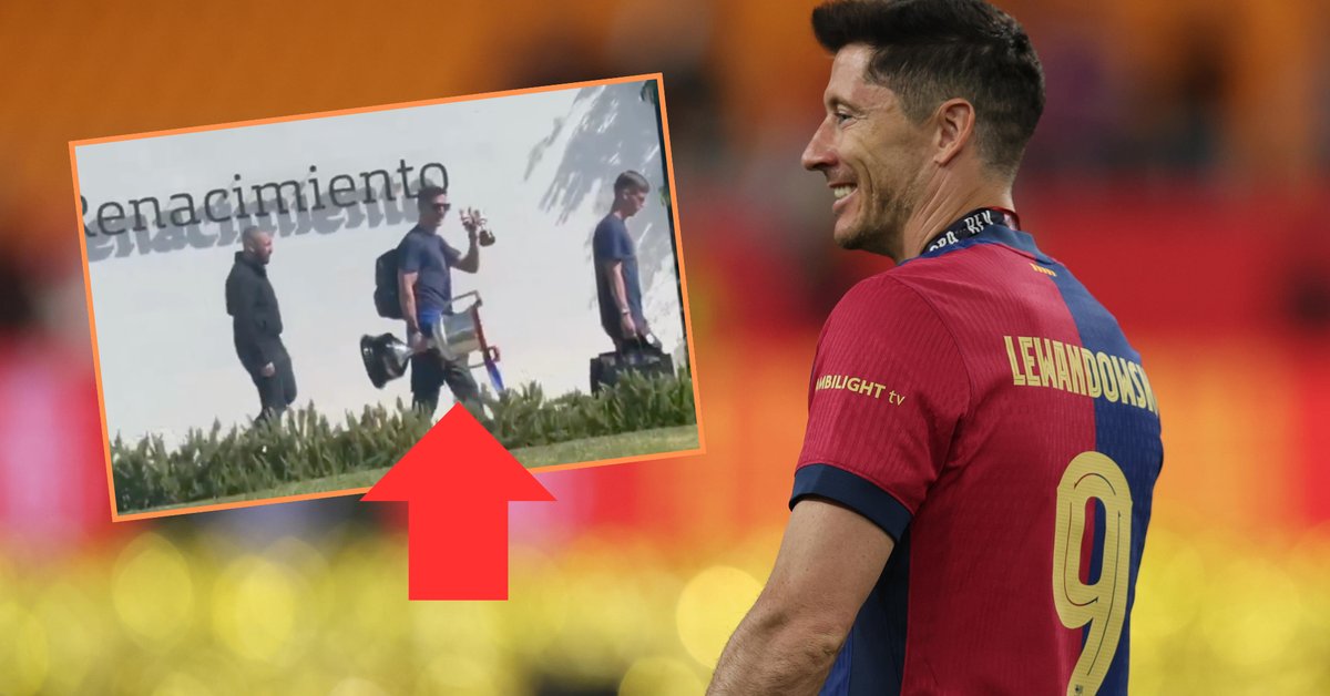 Kibice oszaleli z radości, gdy zobaczyli Roberta Lewandowskiego. Jest nagranie