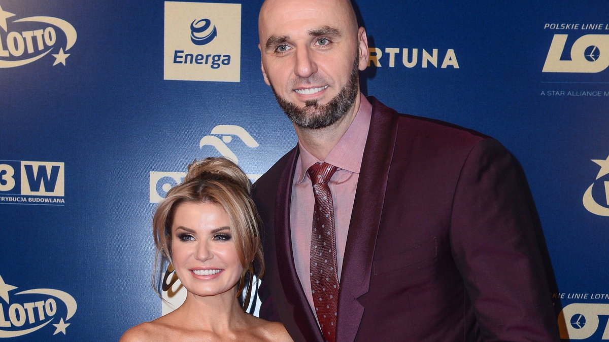 Marcin Gortat i Żaneta Stanisławska-Gortat