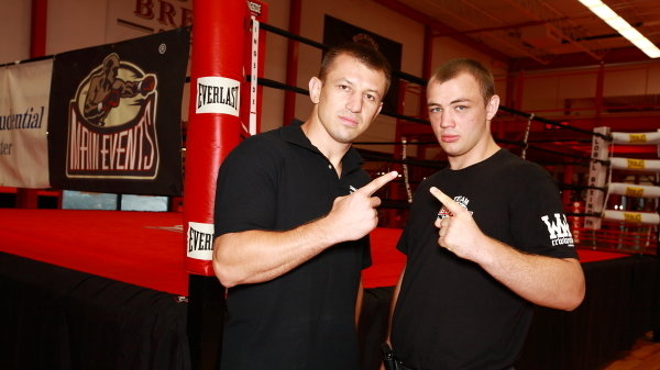 Tomasz Adamek i Adam Kownacki