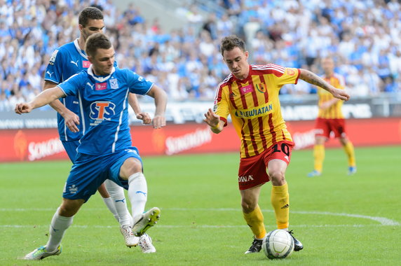 PIŁKA NOŻNA LIGA POLSKA LECH POZNAŃ KORONA KIELCE