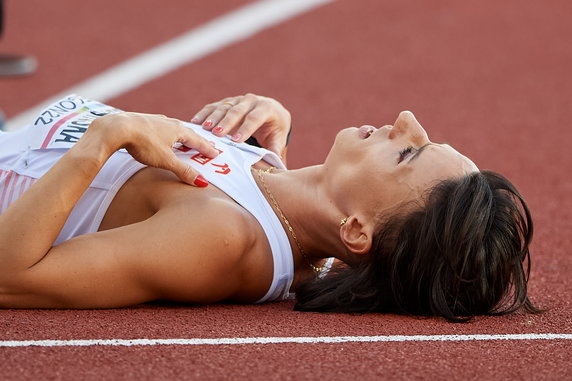 Anna Kiełbasińska zajęła ósme miejsce w finale biegu kobiet na 400 m