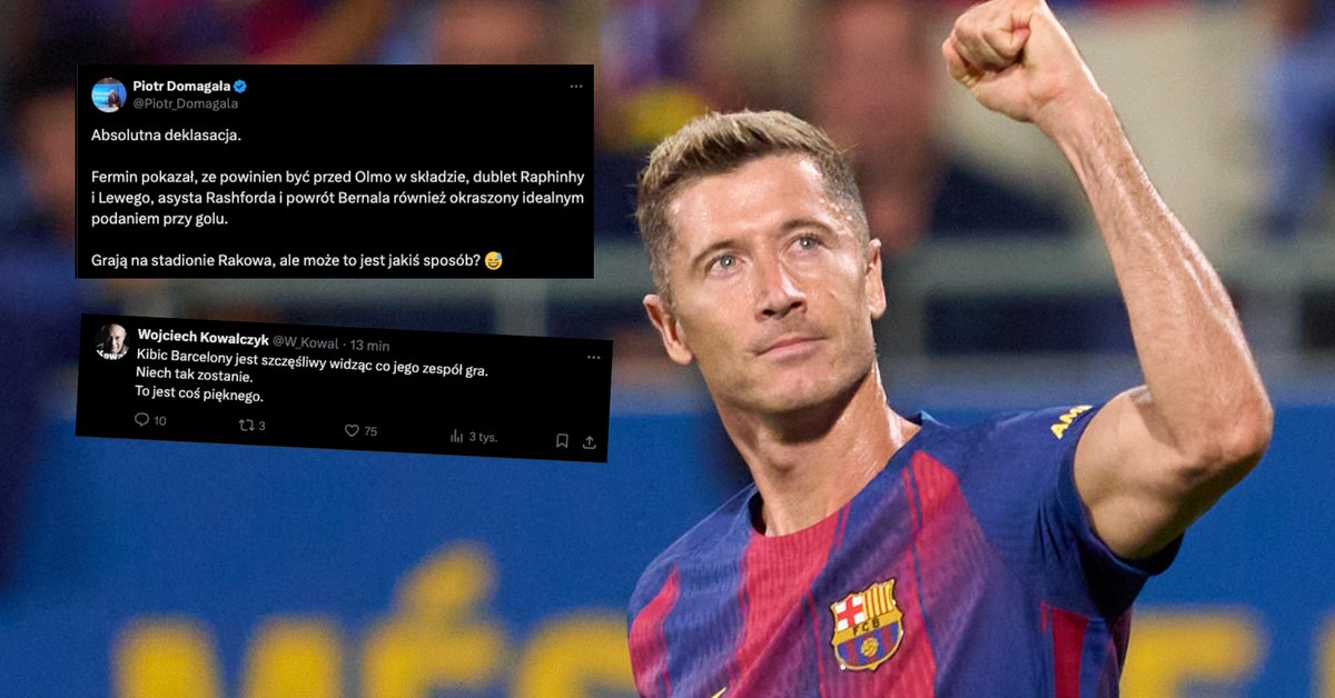 Ależ zachwyty po tym, co zrobił Robert Lewandowski! "Ciężko to opisać słowami…"