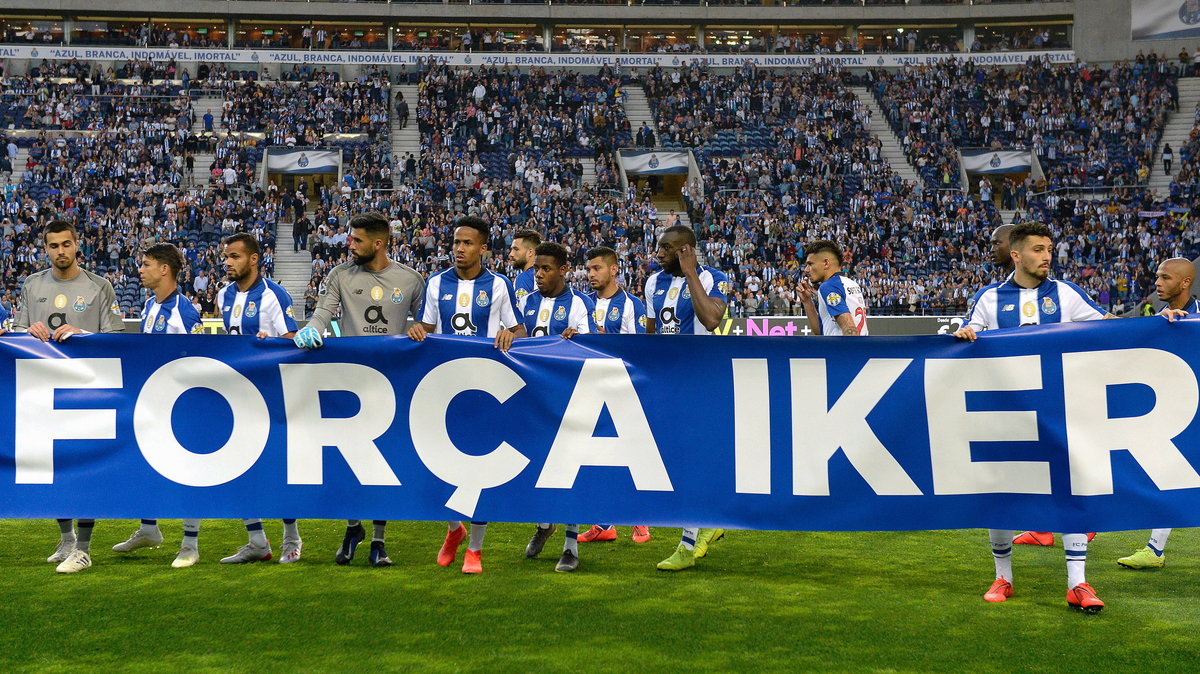 Piłkarze FC Porto wspierają Ikera Casillasa