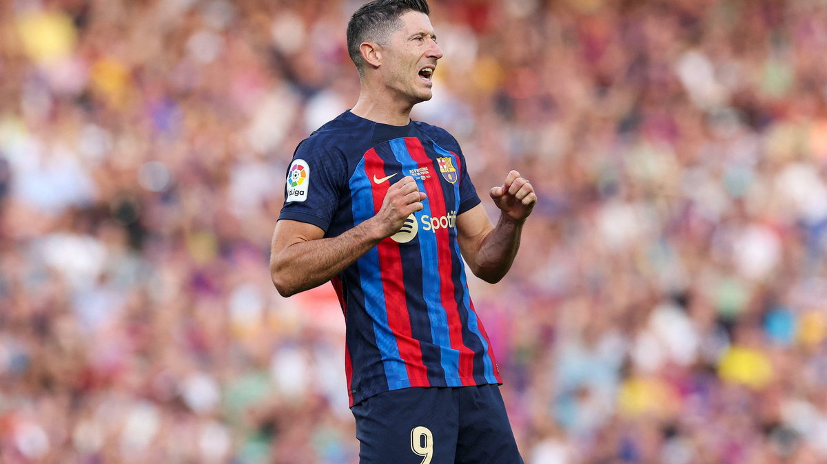 Robert Lewandowski w barwach FC Barcelona