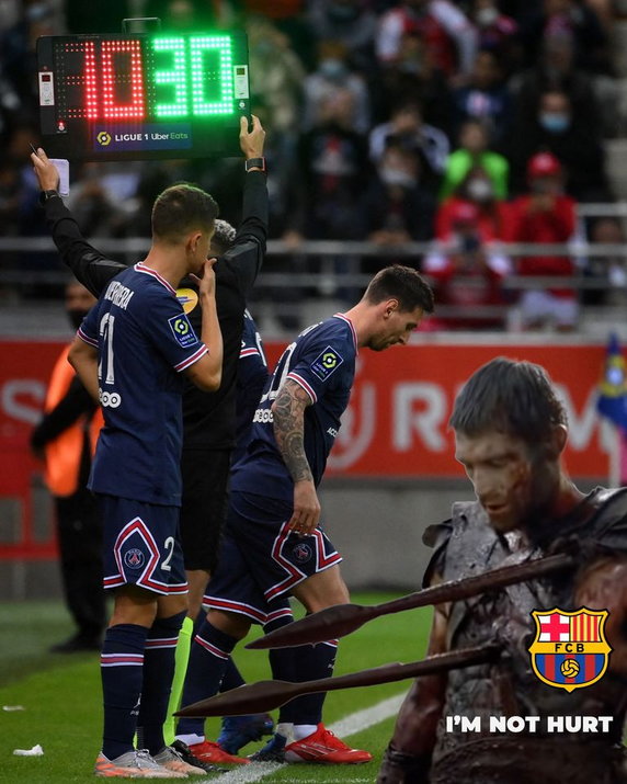 Memy po debiucie Leo Messiego w PSG