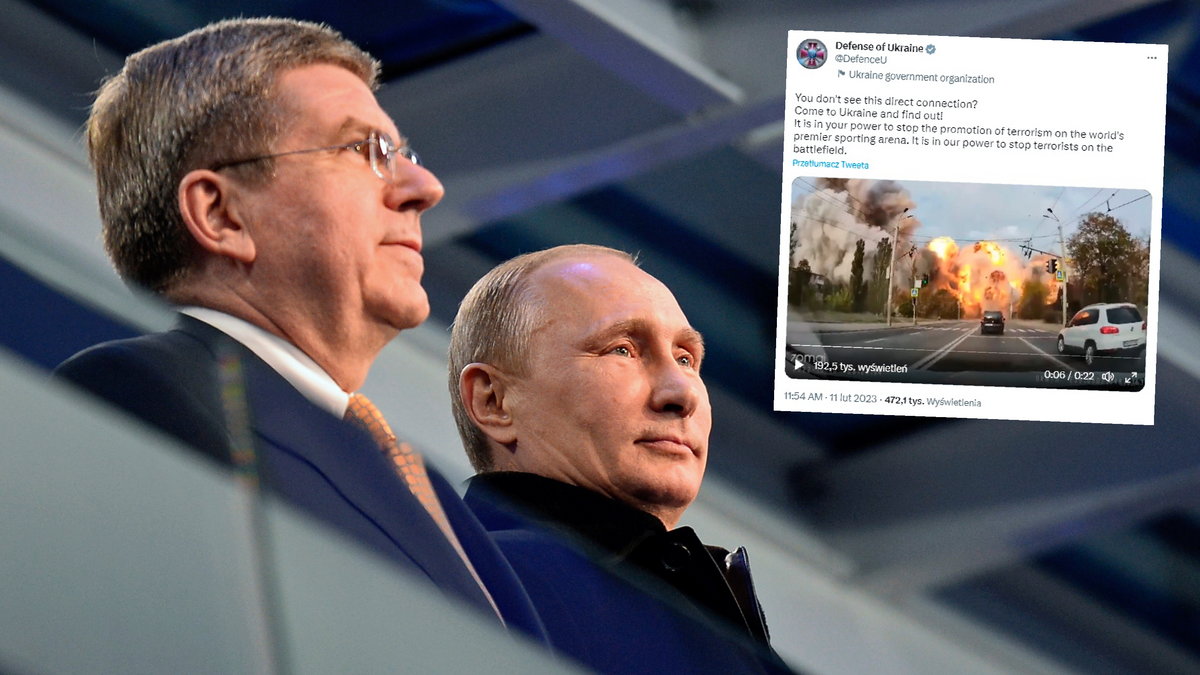 Thomas Bach i Władimir Putin