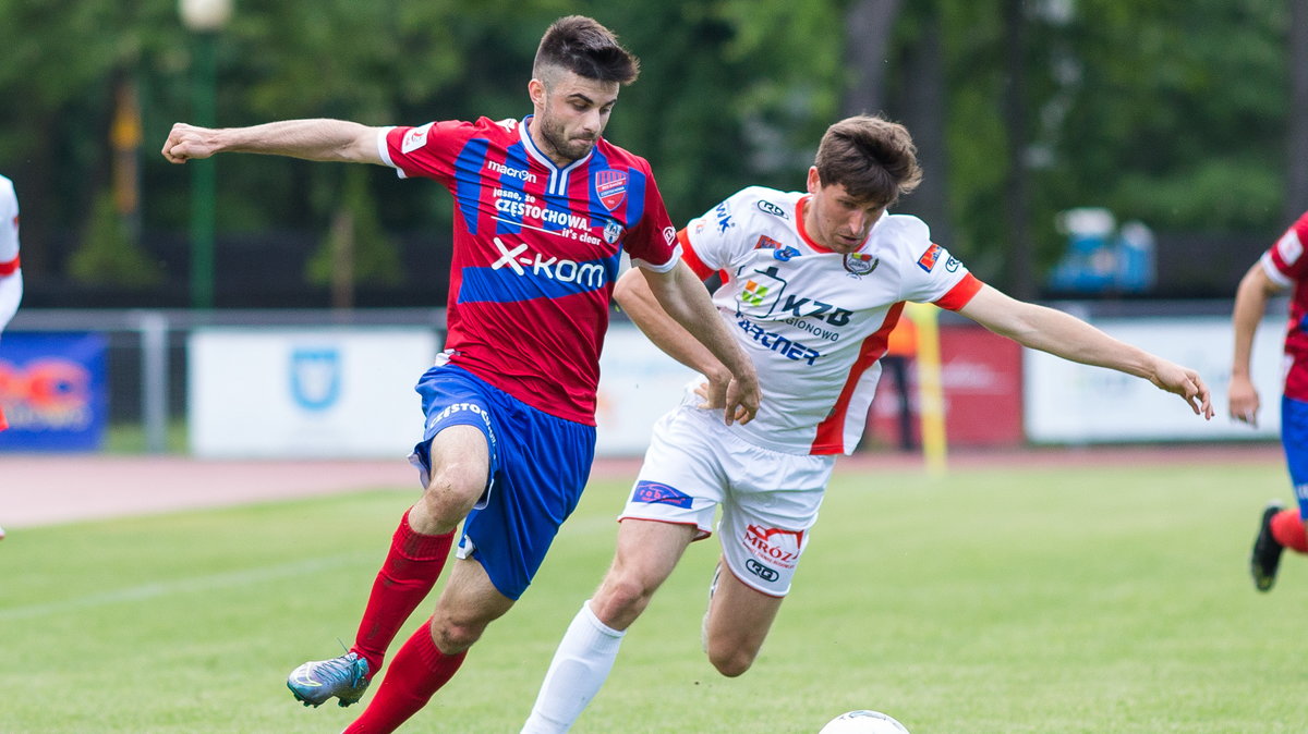 Przemysław Mizgała (Raków Częstochowa) i Krzysztof Michalak (Legionovia Legionowo) - 28.05.2016