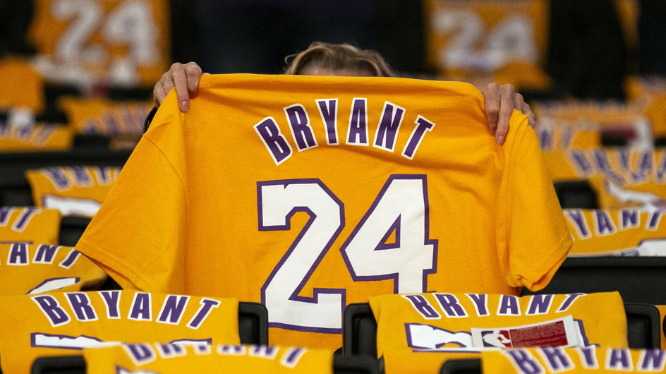  Los Angeles Lakers oddało hołd Kobemu Bryantowi