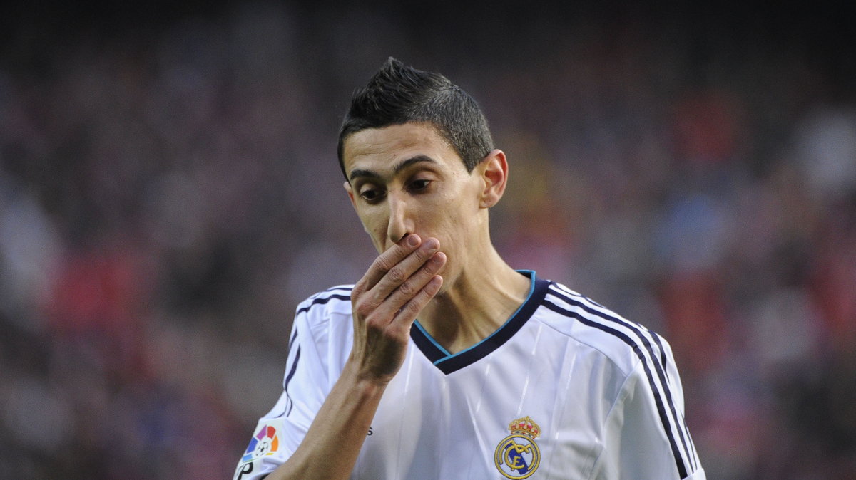 Angel Di Maria (jeszcze w barwach Realu Madryt)