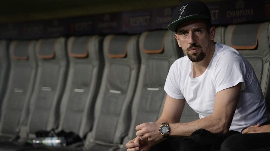 Franck Ribery, fot. CHRISTOF STACHE / AFP