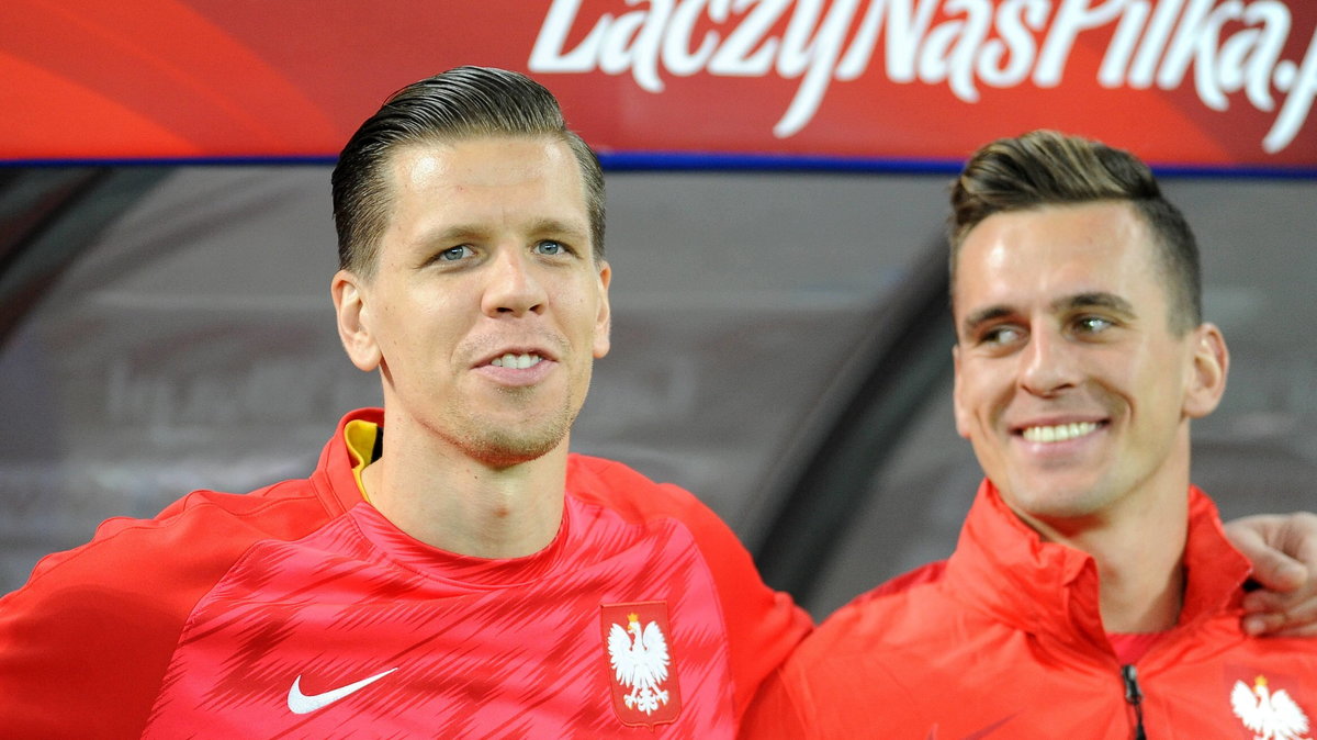 Wojciech Szczęsny i Arkadiusz Milik