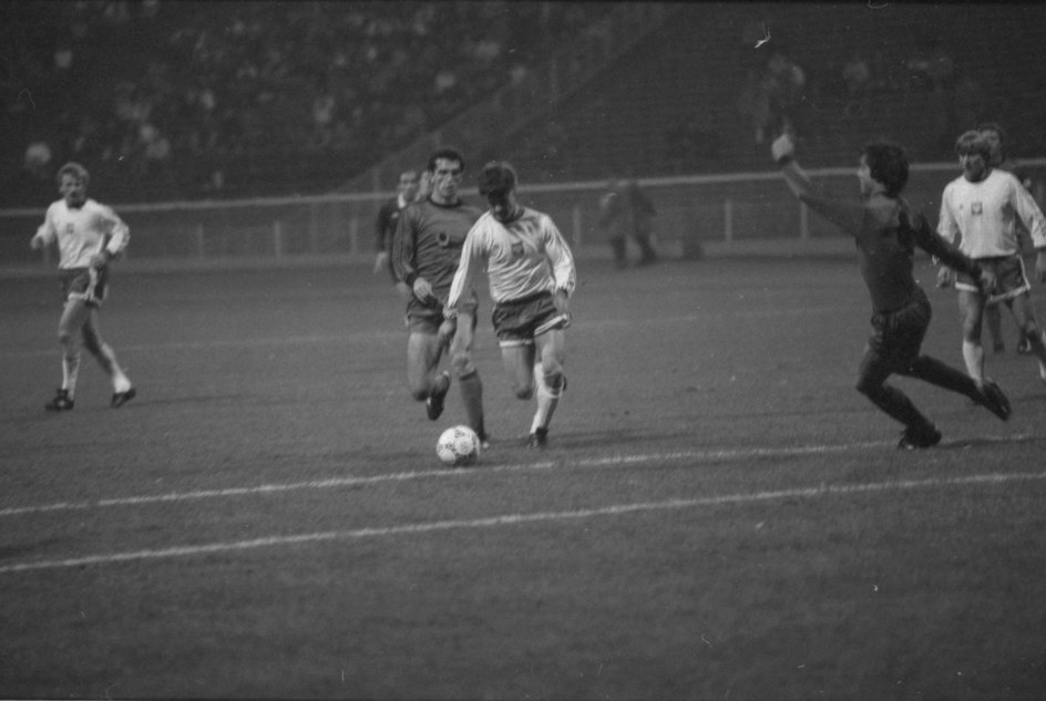 Meci Polonia - Albania la Chorzow, 1988.