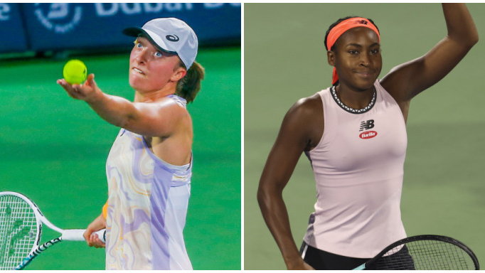 Iga Świątek, Coco Gauff