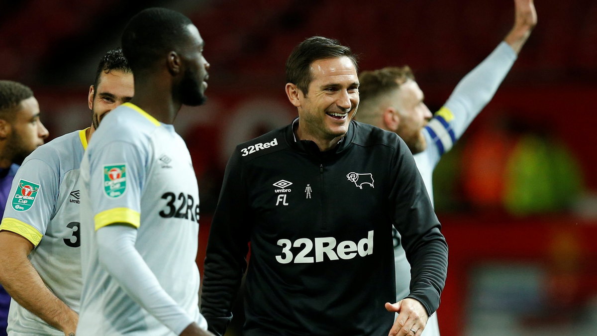 Frank Lampard w sezonie 2018/2019 awansował z Derby do Premier League