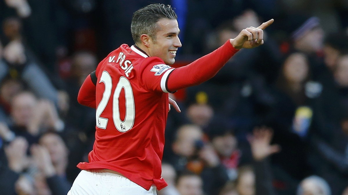 Robin van Persie, Manchester United, fot. Reuters