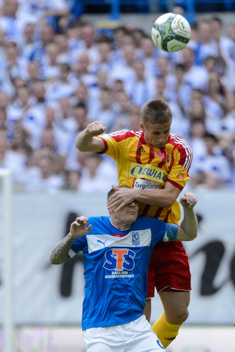 PIŁKA NOŻNA EKSTRAKLASA LECH POZNAŃ KORONA KIELCE