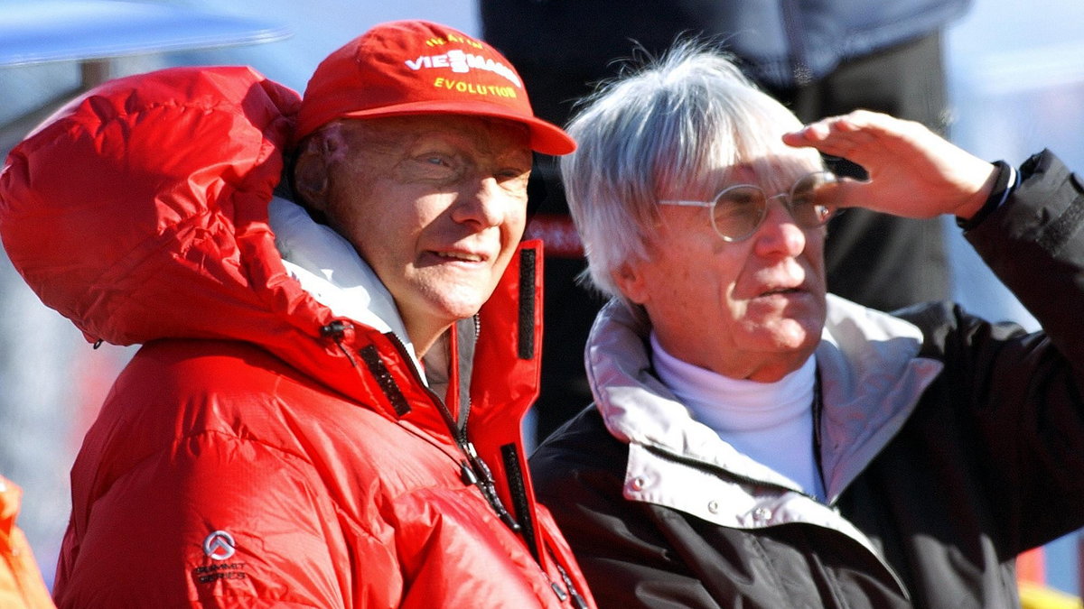 Niki Lauda i Bernie Ecclestone