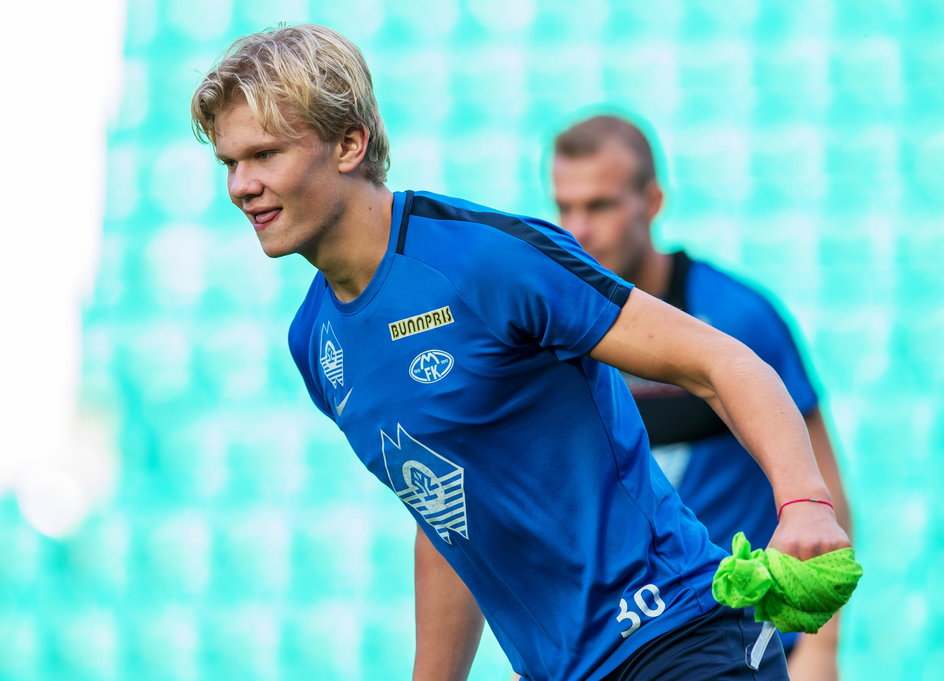 Erling Haaland w Molde, 2018