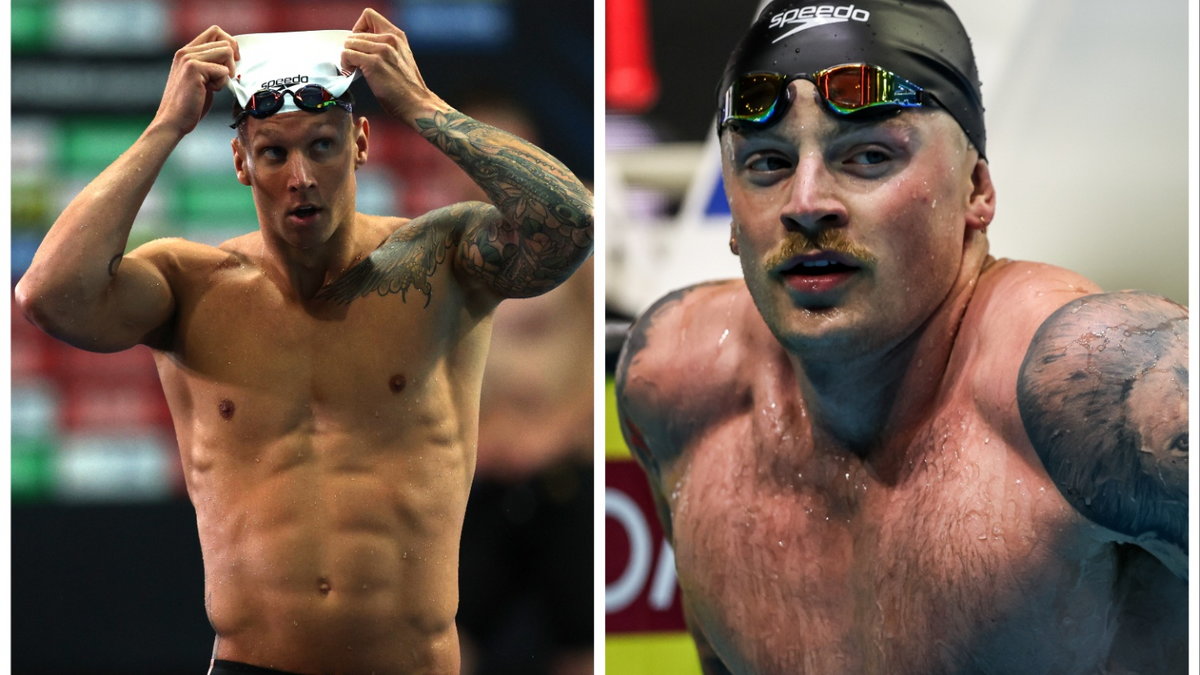 Caeleb Dressel i Adam Peaty