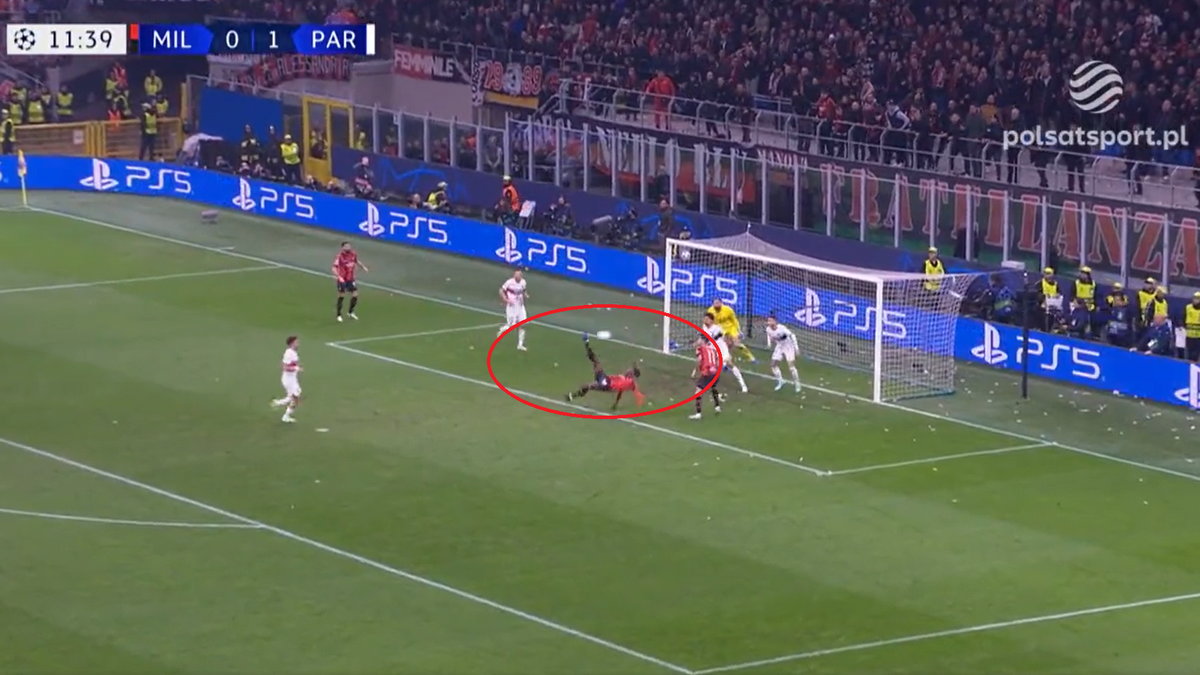 Rafael Leao w efektowny sposób zdobył gola dla AC Milan