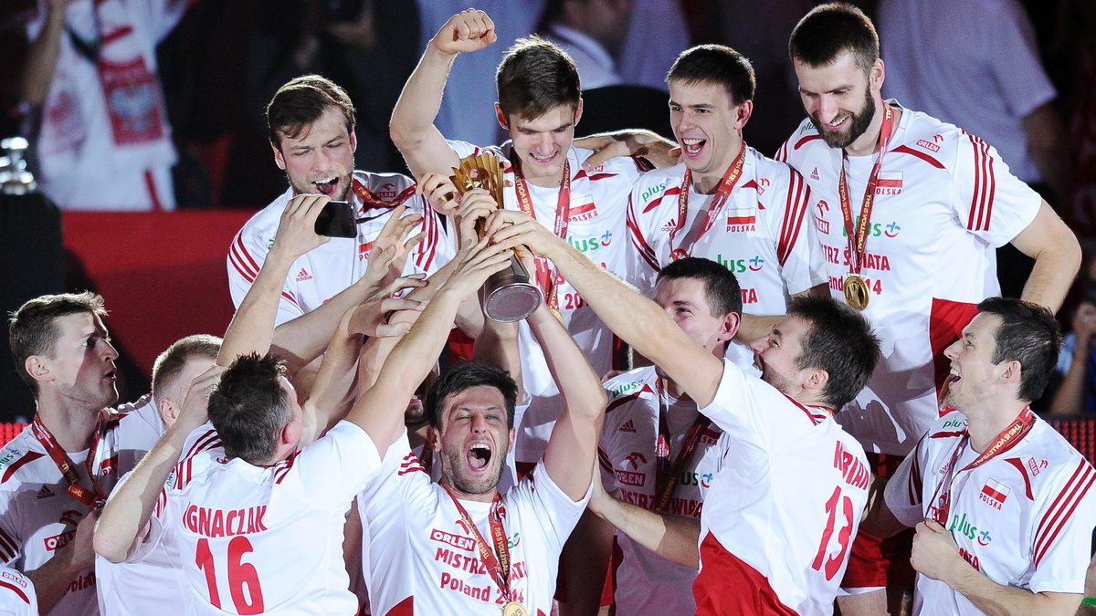 VOLLEYBALL MEN'S CHAMPIONSHIP POLAND 2014 FINAL GAME BRAZIL VS POLAND VOLLEYBALL MEN'S CHAMPIONSHIP POLAND 2014 FINAL GAME BRAZIL VS POLAND