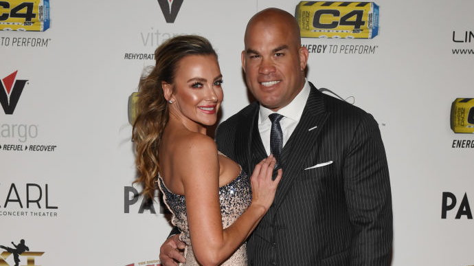 Modelka Amber Nichole Miller i zawodnik MMA Tito Ortiz