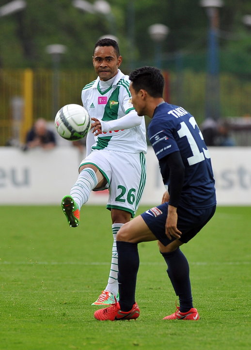 PIŁKA NOŻNA LIGA POLSKA POGOŃ SZCZECIN LECHIA GDAŃSK (Takuya Murayama Luiz Santos Deleu)