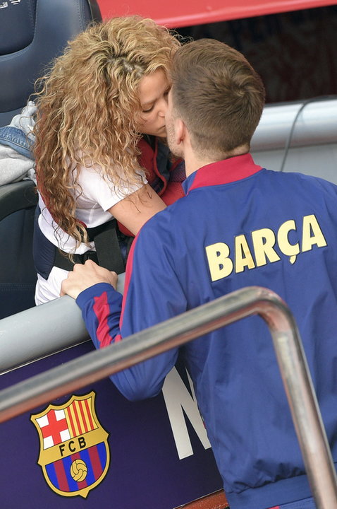 Shakira i Gerard Pique w 2015 r.