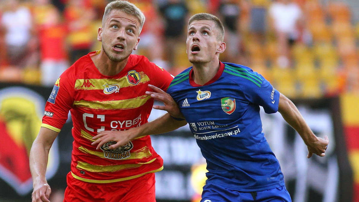 Mateusz Skrzypczak, Maxime Dominguez (Jagiellonia Białystok - Miedź Legnica)