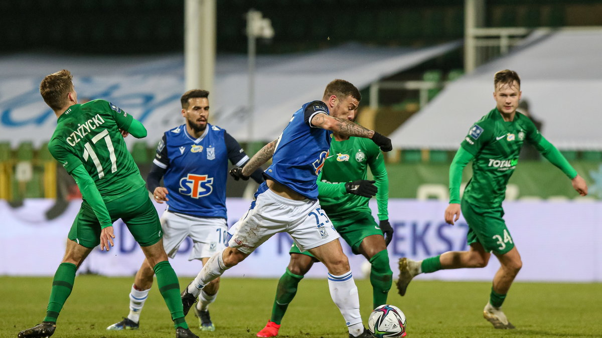 26.02.2021 WARTA POZNAN - LECH POZNAN PKO BANK POLSKI EKSTRAKLASA PILKA NOZNA