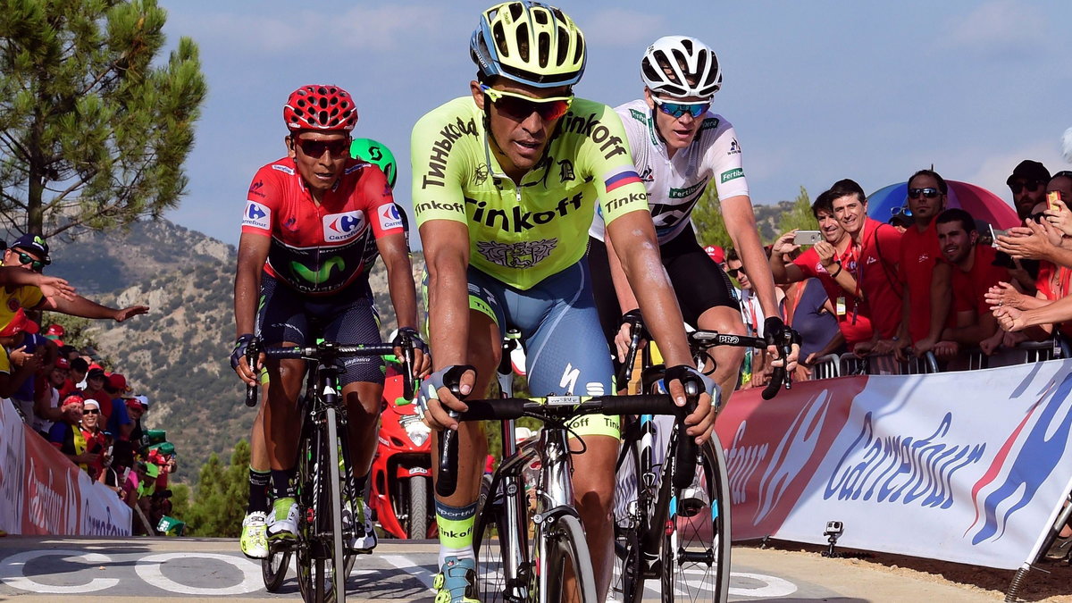 Nairo Quintana Alberto Contador  Christopher Froome 