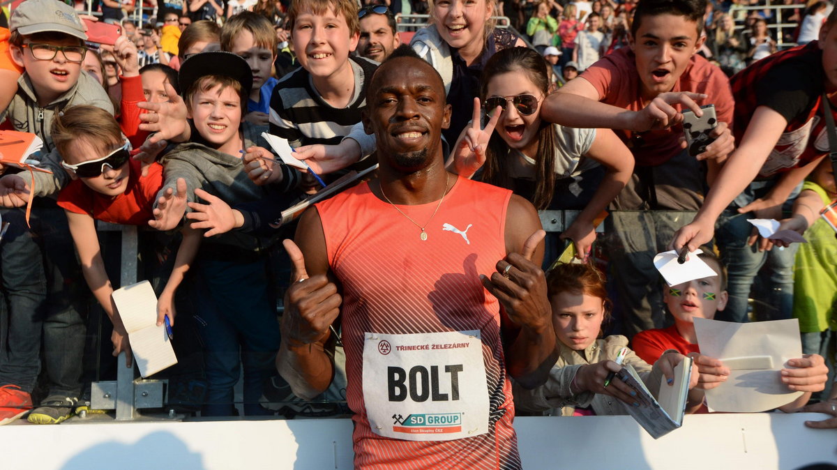 Usain Bolt w tym sezonie startuje niewiele
