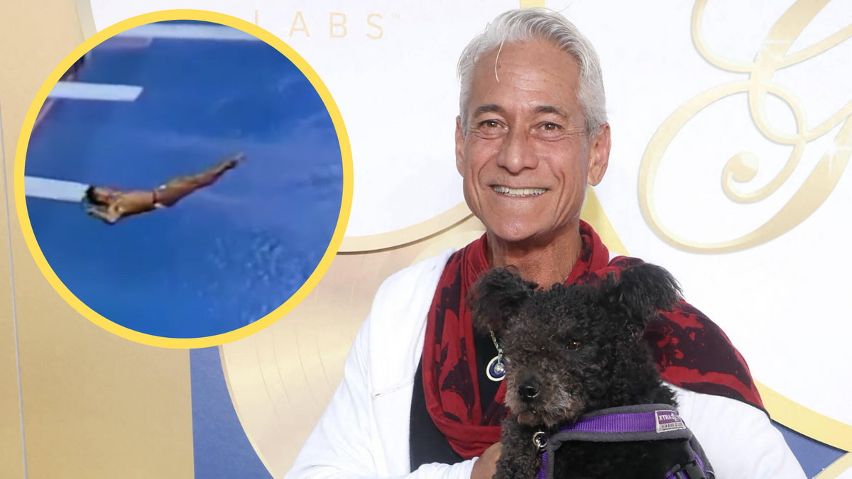 Greg Louganis po latach przyznał się, że jest zakażony wirusem HIV (fot. screen: YouTube/nhlovertimes730)