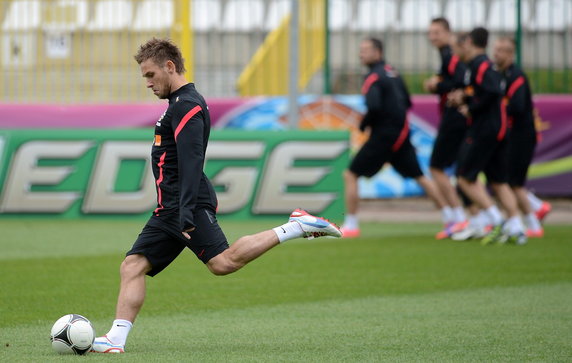 PIŁKA NOŻNA EURO 2012 POLSKA TRENING