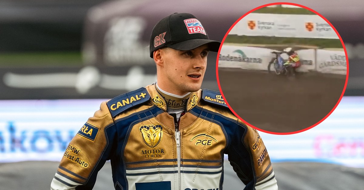 Fatalny wypadek zawodnika Motoru Lublin. Mamy nagranie. Źle to wyglądało!