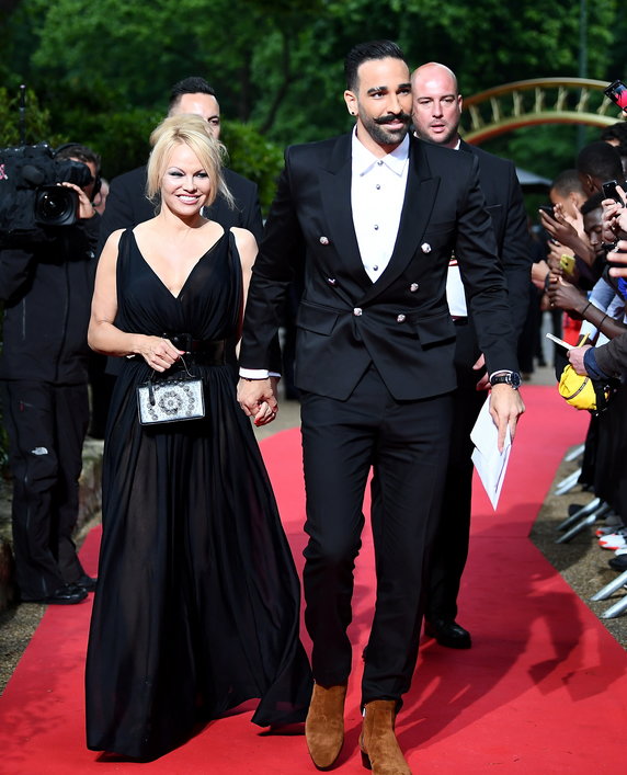 Pamela Anderson i Adil Rami