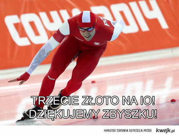 Zbigniew Bródka zdobył olimpijskie złoto - internauci zachwyceni