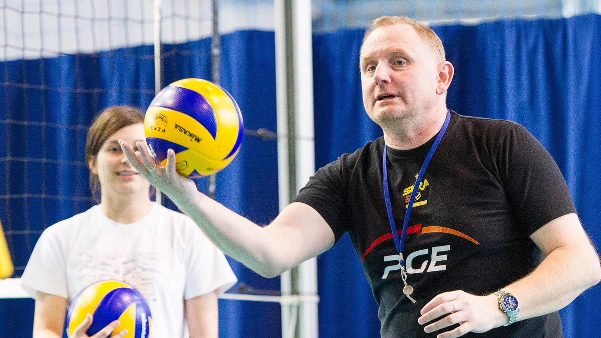 Jacek Nawrocki trener siatkówka