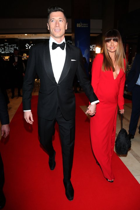 Robert Lewandowski and Anna Lewandowska in 2020
