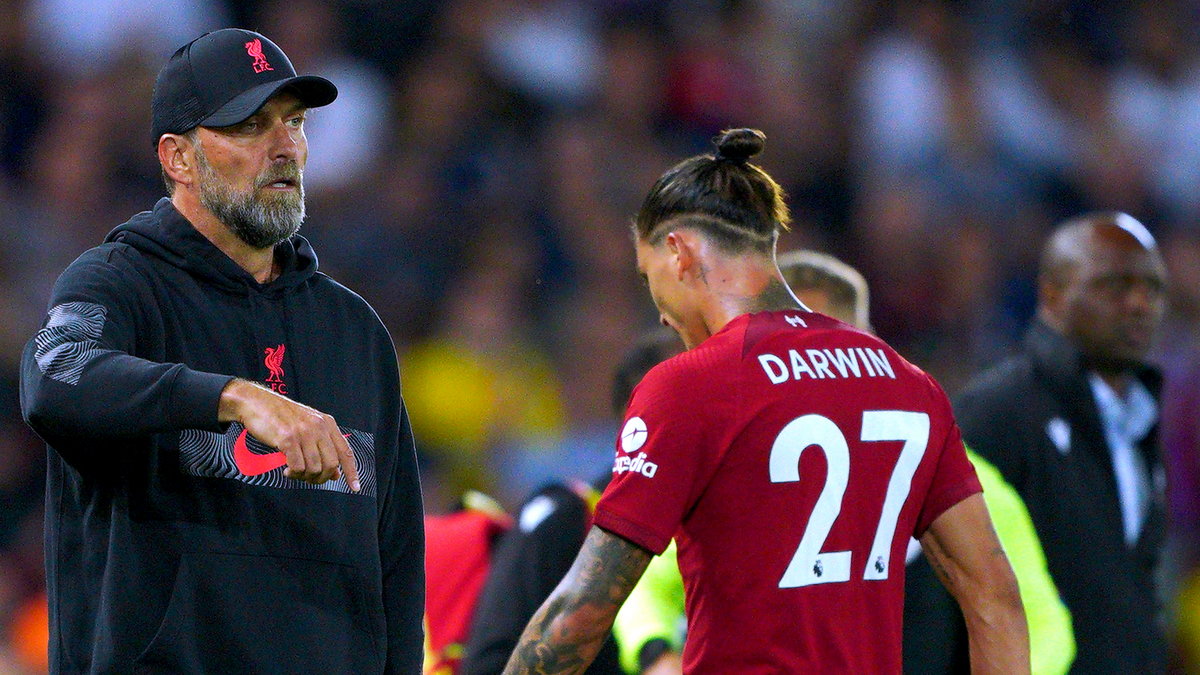 Juergen Klopp i Darwin Nunez