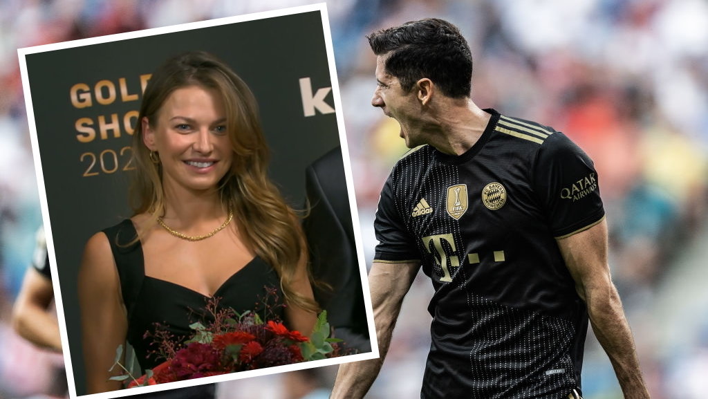 Anna Lewandowska była obecna podczas ceremonii wręczenia Złotego Buta Robertowi Lewandowskiemu