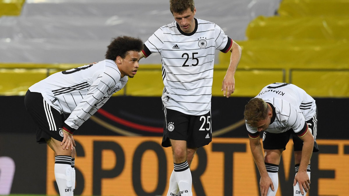 Leroy Sane, Thomas Mueller i Joshua Kimmich