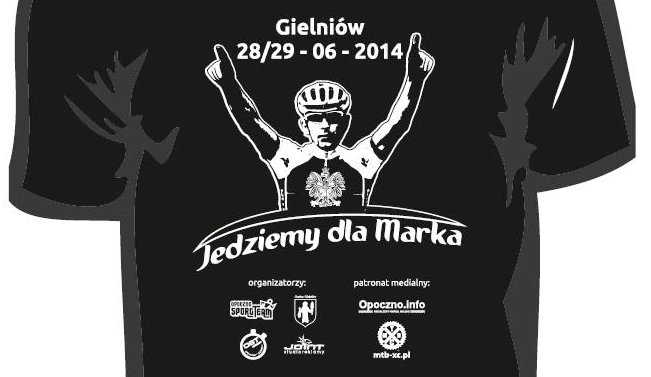 Koszulka "Jedziemy dla Marka"